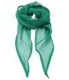 PR740 Premier 'Colours' Chiffon Scarf Emerald colour image
